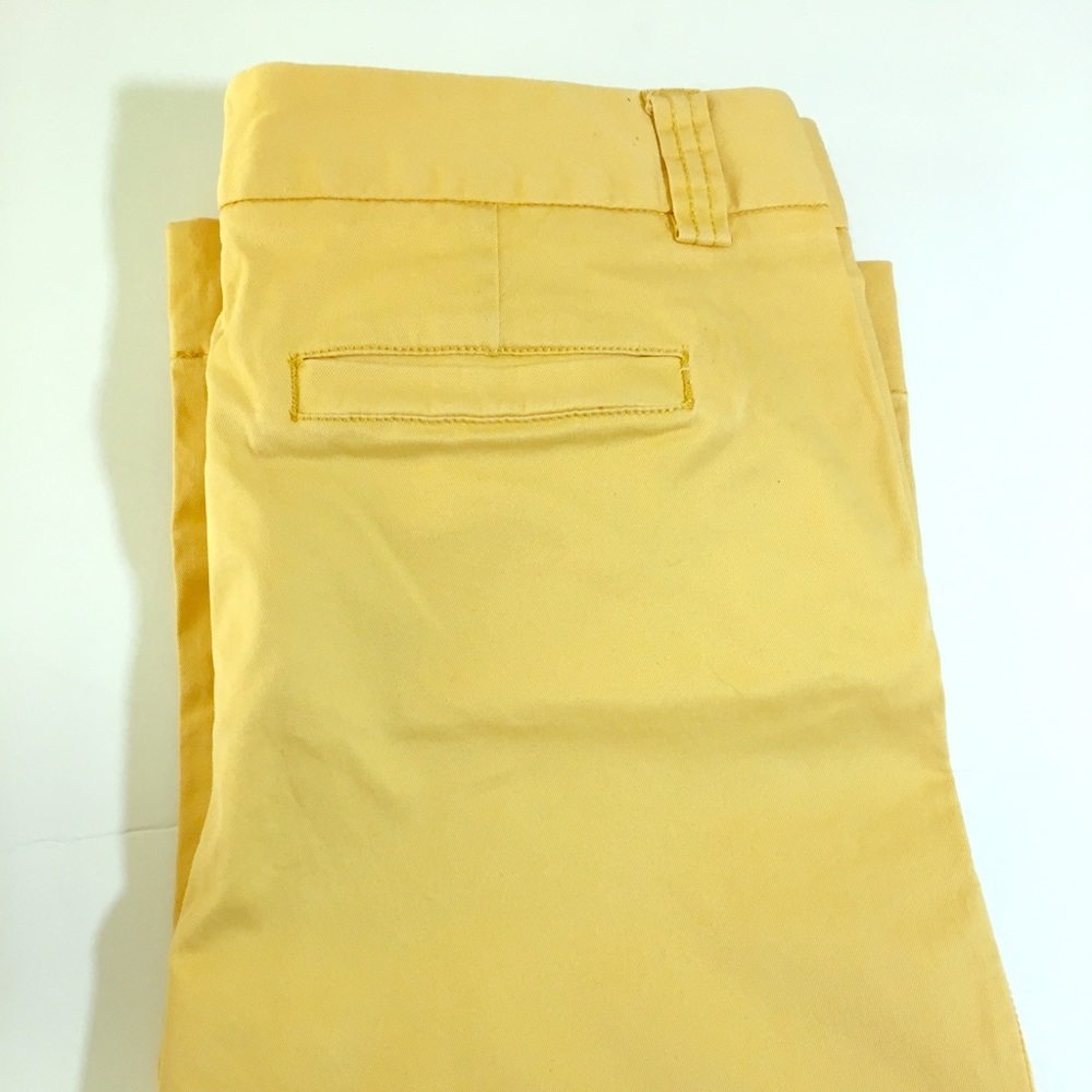 ✨🌟J.Crew Capri Pants Yellow Size 10✨🌟